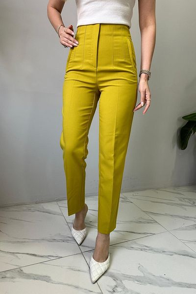 KAROL Flat Front Trousers Carrot 5113