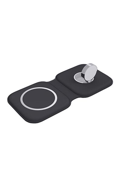 REDz Accessories Încărcător MagSafe Duo Fold, 15W, încărcare rapidă wireless, negru
