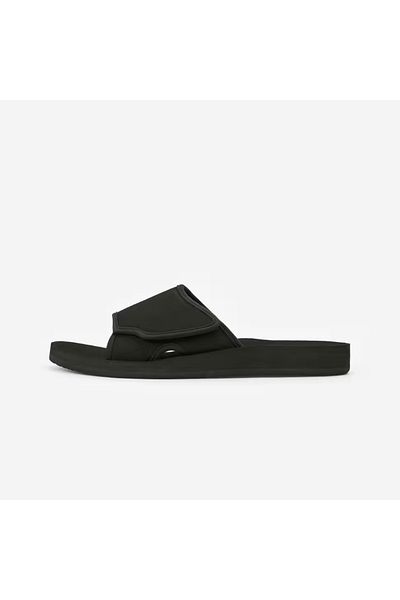 Decathlon Men's Beach Slippers - Black - 590