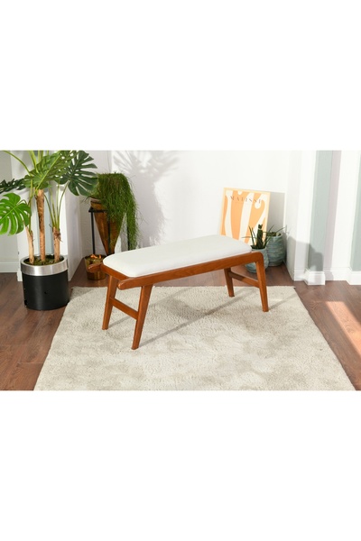 Vivense PALACE İSKANDİNAV BENCH, KREM CEVİZ