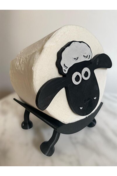 Eta3d حامل ورق التواليت على شكل خروف لطيف