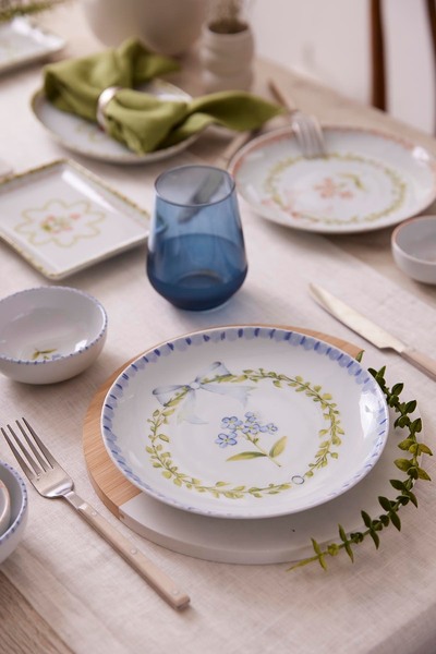 Kütahya Porselen Romance 14 Parça 6 Kişilik Kahvaltı Takımı