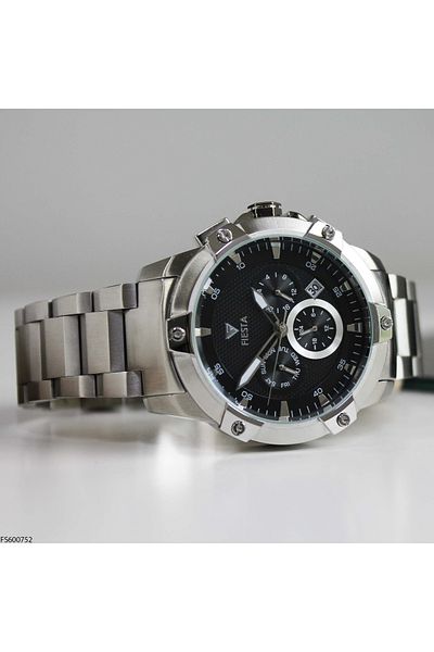 Fiesta Fs 600752   Men's Wrist Watch with Steel Cord