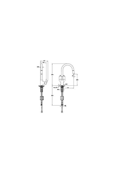 Artema Flow Soft Sink Faucet (Type C, Pull-Out) A43445