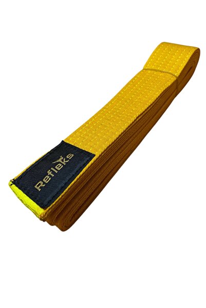 REFLEKS SPOR حزام التايكوندو الأصفر المنعكس وحزام التايكوندو الأصفر وحزام الك...