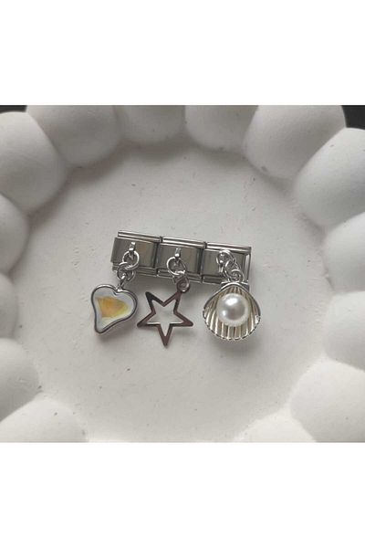 HKN AVM ACCESSORİES Italian Charm Dangle Charm Bracelet Charm