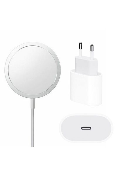 REDz Accessories Încărcător Magsafe, set de prize pentru iPhone, magnetic, wireless