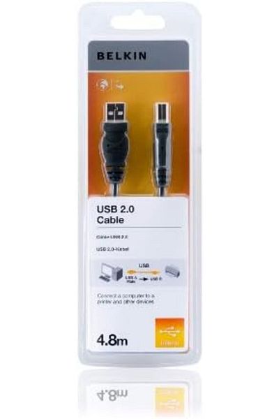 Belkin USB 2.0 A-B Cable 4.8M