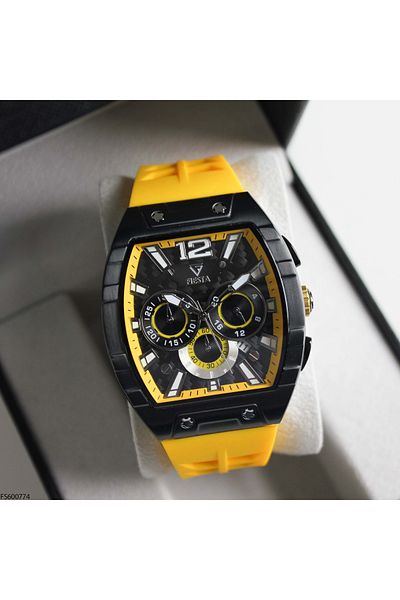Fiesta Fs 600774   Men's Wrist Watch with Silicone Cord
