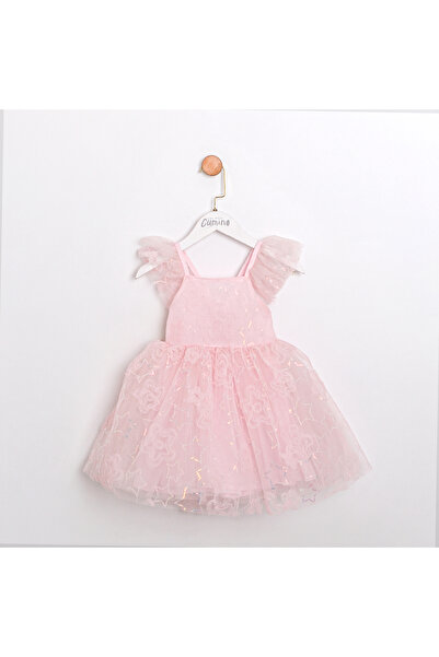 Cumino RUGIADA KIZ ELBİSE 2-3-4-5 YAŞ