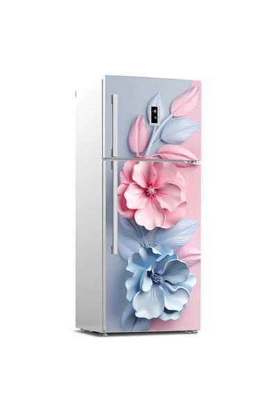 Tilki Dünyası Refrigerator and Dishwasher Set Sticker 0414