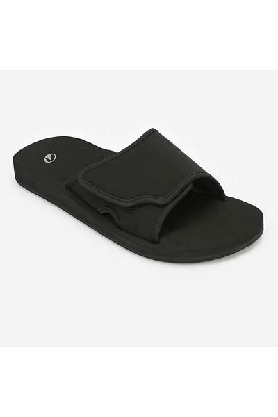 Decathlon Men's Beach Slippers - Black - 590