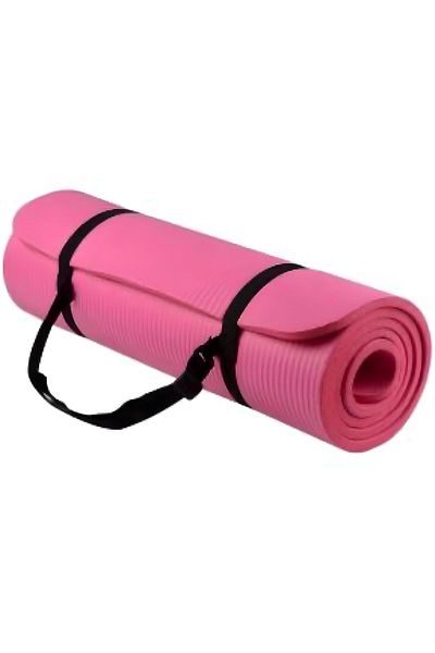 BUNCA 8 mil thick high density yoga exercise mat with comfort foam for exercise and yoga