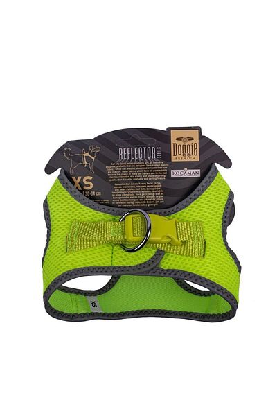Doggie Cool Woven Reflective Small Breed Collar Yellow 30-34 cm (Arg-Xs)