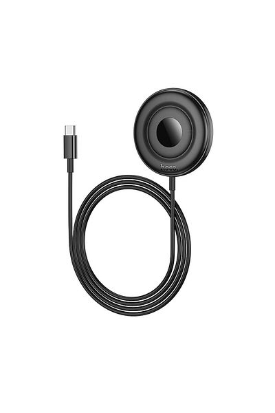 REDz Accessories Încărcător wireless Hoco CW61 cu afișaj, compatibil cu MagSafe, 2A 15W, negru