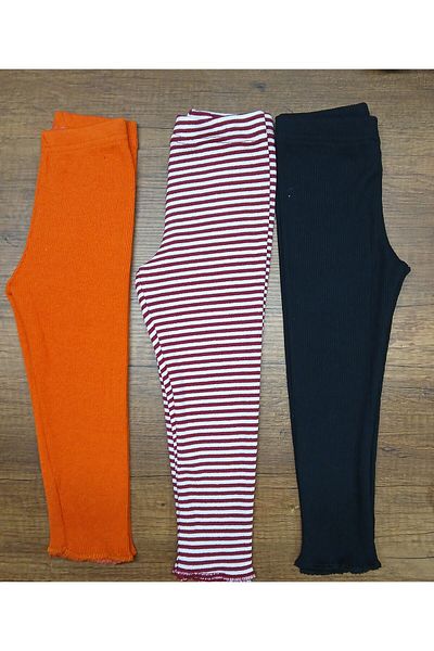 Fun Kids Stretchy Elastic 3 Piece Baby Leggings Kids Leggings Single Bottom
