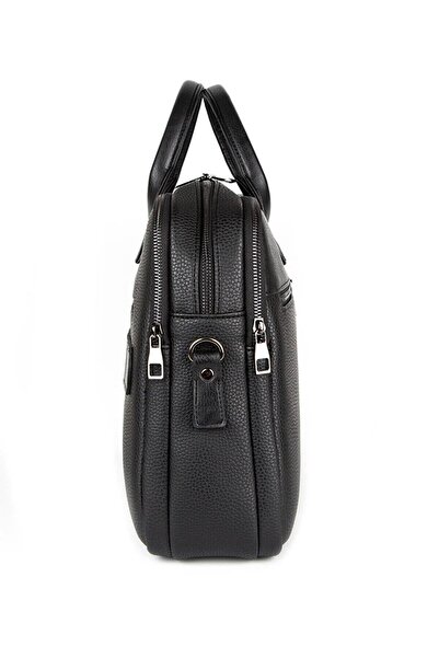 başkent çanta حقيبة جلدية وحقيبة كمبيوتر محمول مقاس 15.6 بوصة