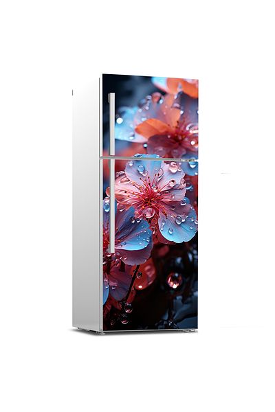 Tilki Dünyası Refrigerator and Dishwasher Set Sticker 0407