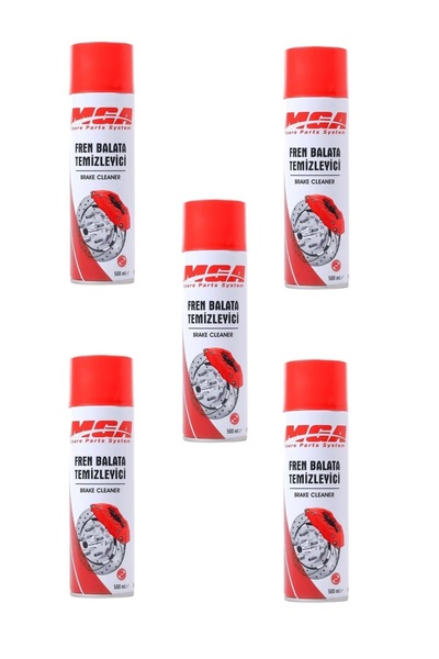 MGA Fren Balata Temizleme Spreyi Ve Genel Amaçlı Temizleyici 500 ML 5 Adet