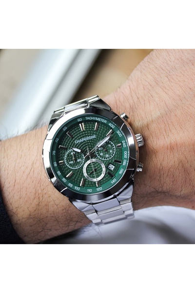 Chaperone CH001763 Çelik Kordonlu Erkek Kol Saati