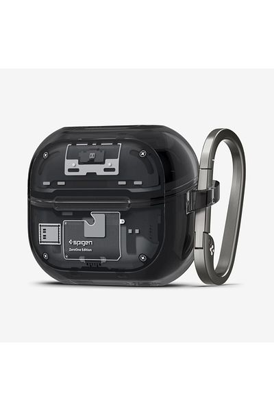 Spigen Ultra Hybrid for Samsung Galaxy Buds3/Galaxy Buds 3 Pro case with carabiner - Zero One