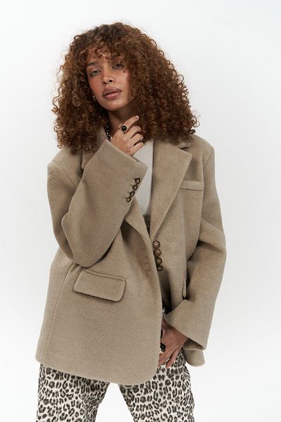 MAİ COLLECTİON Μπουφάν Proenza Mink Blazer