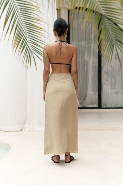 BOHEMAİ Fusta de in kaki Samir Dirty Detail