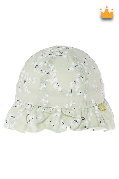 Kitti 1-4 Years 48cm Baby Girl Summer Patterned Fedora Hat Mint Y 212007