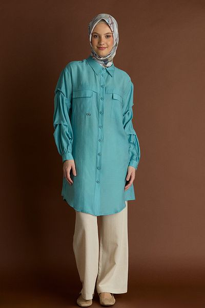 Setrms Aller Detailed Tunic with Shirt Collar