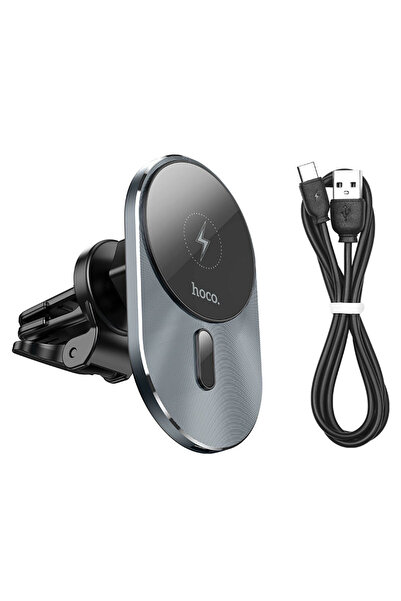 REDz Accessories Suport auto cu încărcător Magsafe, Hoco CA91 Magic, magnetic, wireless, 15W