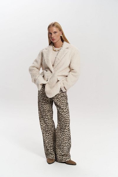 MAİ COLLECTİON Blazer bej Zermatt cu stil