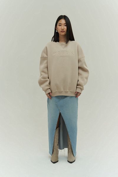 MAİ COLLECTİON Oversize mikina Demain Bone