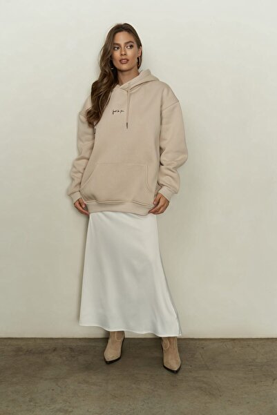 MAI STUDIOS CO. Just Be You Bone Hoodie Sweatshirt