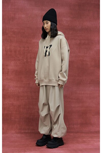 MAI STUDIOS CO. Sawyer Bone Oversize Hoodie Sweatshirt