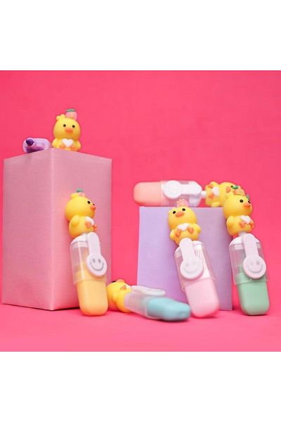 Hediye Vakti Cute Duck Highlighter 6 Pcs