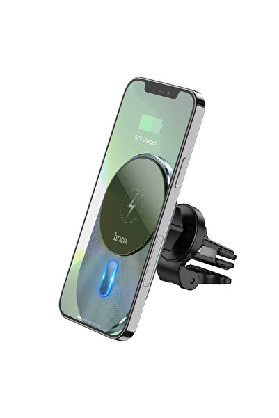 REDz Accessories Suport auto cu încărcător Magsafe, Hoco CA91 Magic, magnetic, wireless, 15W