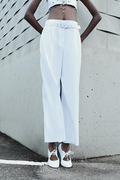 Butik Allbucks Zr Trousers with Belt and Pens Abzra1013