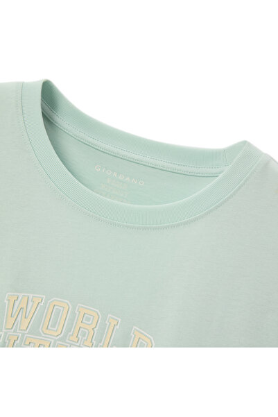 Giordano Women's Crew Neck Print tee