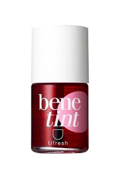 Mahmood Saeed Elizabeth Helen Fluid Eyeliner And uFresh Bene Tint Lip Glossy Black/Pink