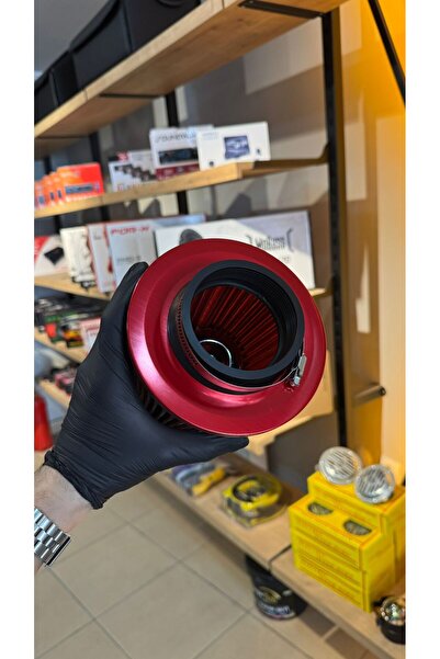 Genel Markalar HER ARACA UYUMLU AÇIK HAVA FİLTRESİ KIRMIZI 9 MM