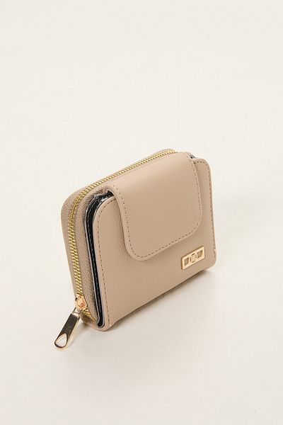 Setrms Zippered Card Holder Short Wallet