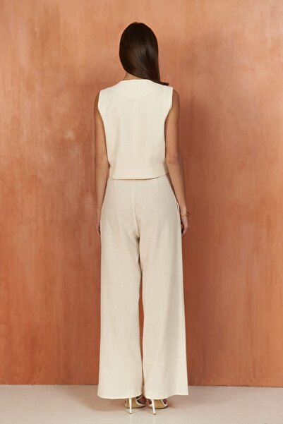 BOHEMAİ Σετ Παντελόνι Φυσικό Γιλέκο Montana