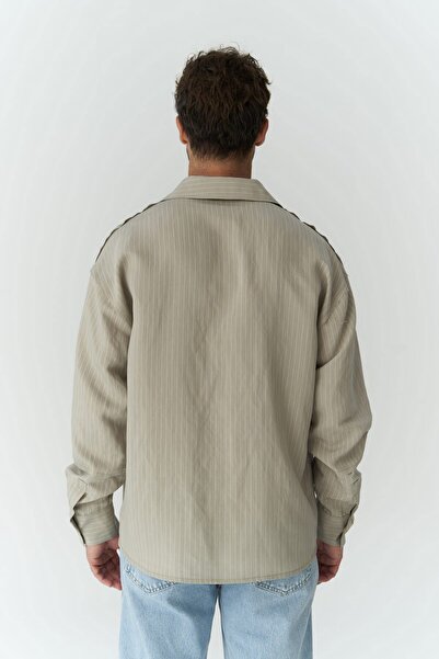 MAI STUDIOS CO. Ανδρικό πουκάμισο Dylan Soft Khaki