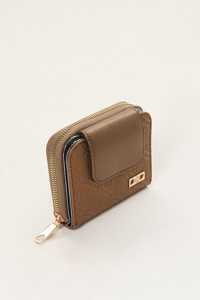 Setrms Zippered Card Holder Short Wallet
