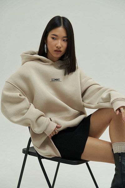 MAİ COLLECTİON Tomorrow Bone Hoodie Sweatshirt