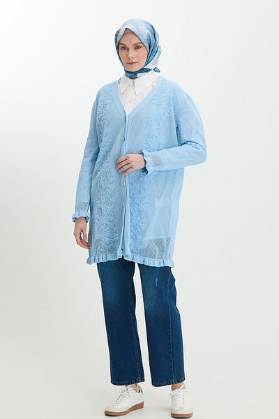 Setrms Self Patterned Cardigan