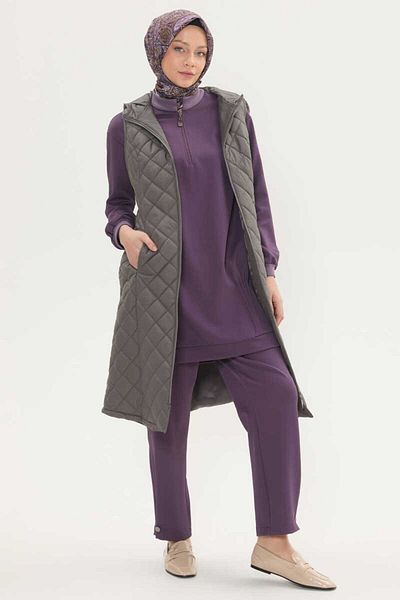 Setrms Hooded Quilted Vest