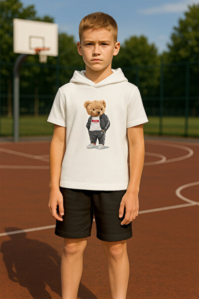 MYADA Преміум спортивний стиль з ведмедиком, 2-х частинний комплект для дітей