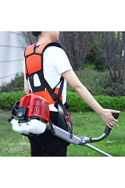 Badem10 Back Type Shoulder Support Strap Motorized Lawn Mower Scythe Carrying Strap Belt Strap Vest Apparatus
