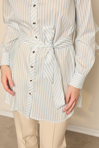 Setrms Belted Flounce Tunic